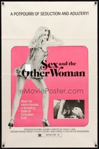 9h736 SEX & THE OTHER WOMAN 1sh '72 Peggy Ann Clifford, Maggie Wright, a potpourri of adultery!