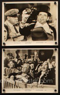 9j966 POCKETFUL OF MIRACLES 2 8x10 stills '62 Frank Capra, Glenn Ford, Bette Davis & more!