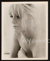 9j748 CAROL WHITE 4 8x10 stills '60s great close up portraits of the gorgeous English actress!