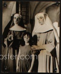 9j832 CONSPIRACY OF HEARTS 3 English 7x9.5 stills '60 Italian nun Lili Palmer saves kids in WWII!