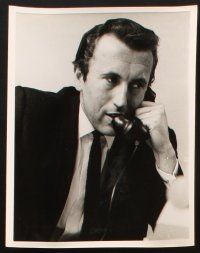 9j752 DAVID FROST SHOW 4 TV 8x10 stills '60s-'70s cool head and shoulders c/u and seated portraits!
