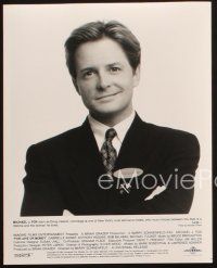 9j927 FOR LOVE OR MONEY 2 8x10 stills '93 portraits of Michael J. Fox & sexy Gabrielle Anwar!
