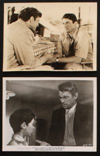9j272 GREGORY PECK 15 8x10 stills '40s-60s great portraits of the actor in a variety of roles!