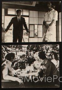 9j705 HIROSHIMA MON AMOUR 5 6.75x9.5 stills '59 Alain Resnais classic, Emmanuelle Riva!