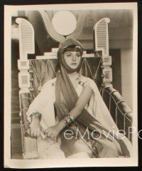 9j865 LEONORA RUFFO 3 8x10 stills '53 wonderful portraits in costume from The Queen of Sheba!