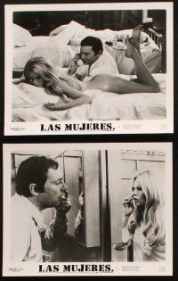 9j519 LES FEMMES 7 Colombian 8x10 stills '69 sexy Brigitte Bardot naked & more!