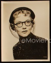 9j795 PATRICE WYMORE 4 8x10 stills '50 great portraits wearing glasses from Tea For Two!