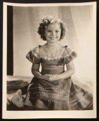 9j722 SHIRLEY TEMPLE 5 8x10 stills '40s wonderful portraits as a kid & as a young woman!