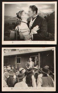 9j327 SILVER RIVER 12 8x10 stills '48 great close images of Errol Flynn & beautiful Ann Sheridan!