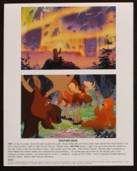 9j039 BROTHER BEAR 9 color 8x10 stills '03 Disney animated animal cartoon, Phil Collins, Tina Turner