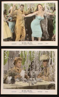 9j034 PERFECT FURLOUGH 10 color 8x10 stills '58 Blake Edwards directs Tony Curtis & Janet Leigh!
