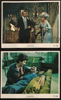9j188 PLAZA SUITE 3 color 8x10 stills '71 Walter Matthau, Maureen Stapleton, written by Neil Simon!