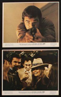 9j021 SHAMUS 11 color 8x10 stills '73 private detective Burt Reynolds, Dyan Cannon!