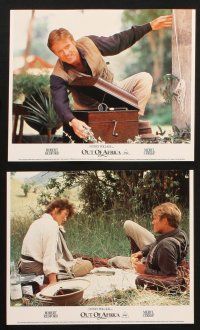 9j079 OUT OF AFRICA 8 color English FOH LCs '85 Robert Redford & Meryl Streep, Sydney Pollack!