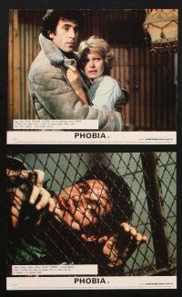 9j118 PHOBIA 8 color English FOH LCs '80 directed by John Huston, crazy Paul Michael Glaser!