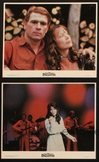 9j167 COAL MINER'S DAUGHTER 4 8x10 mini LCs '80 Sissy Spacek as Loretta Lynn, Tommy Lee Jones!