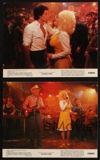 9j176 RHINESTONE 4 8x10 mini LCs '84 Sylvester Stallone, Dolly Parton, directed by Bob Clark!