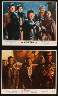 9j139 STAR TREK III 8 8x10 mini LCs '84 Leonard Nimoy, William Shatner, DeForest Kelley & more!