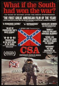 9k104 CSA: THE CONFEDERATE STATES OF AMERICA 1sh '04 what if The South had won the war?