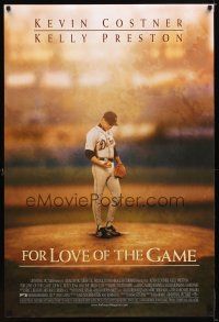 9k183 FOR LOVE OF THE GAME DS 1sh '99 Sam Raimi, image of baseball pitcher Kevin Costner!