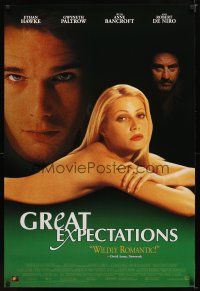 9k225 GREAT EXPECTATIONS video 1sh '98 sexy Gwyneth Paltrow, Ethan Hawke, De Niro!