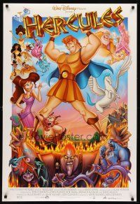 9k256 HERCULES DS 1sh '97 Walt Disney Ancient Greece fantasy cartoon!