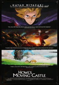 9k280 HOWL'S MOVING CASTLE DS 1sh '05 Miyazaki's Hauru no Ugoku Shiro, great anime artwork!
