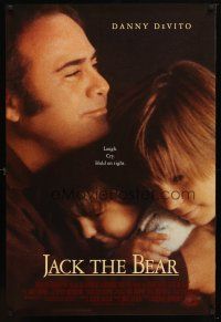 9k327 JACK THE BEAR 1sh '93 close-up of Danny DeVito holding children!