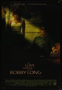 9k425 LOVE SONG FOR BOBBY LONG 1sh '04 Scarlett Johansson, John Travolta in the title role!