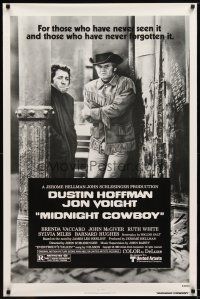 9k470 MIDNIGHT COWBOY 1sh R80 Dustin Hoffman, Jon Voight, John Schlesinger classic!