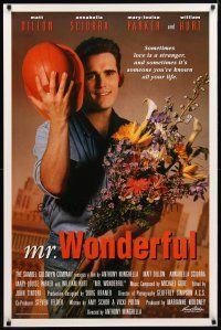 9k501 MR. WONDERFUL 1sh '93 Anthony Minghella directed, Matt Dillon, Annabella Sciorra!