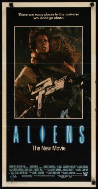 9m692 ALIENS Aust daybill '86 Cameron, there are some places in the universe you don't go alone!