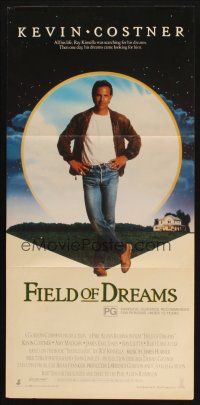 9m794 FIELD OF DREAMS Aust daybill '89 Kevin Costner baseball classic!