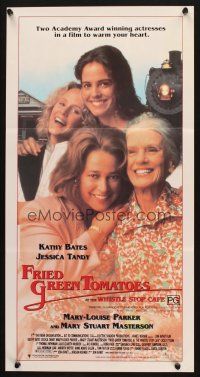 9m821 FRIED GREEN TOMATOES Aust daybill '92 secret's in the sauce, Kathy Bates & Jessica Tandy!