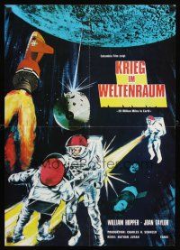 9m390 20 MILLION MILES TO EARTH German 16x23 R60s out-of-space creature invades the Earth, cool art