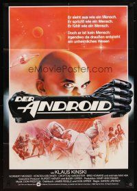 9m437 ANDROID German '83 Klaus Kinski, Norbert Weisser, Max 404 learns to love & to kill!