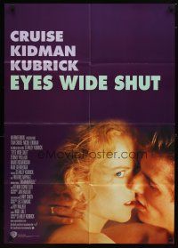9m503 EYES WIDE SHUT German '99 Stanley Kubrick, best romantic c/u of Tom Cruise & Nicole Kidman!