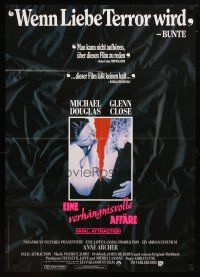9m505 FATAL ATTRACTION German '87 Michael Douglas, Glenn Close, a terrifying love story!