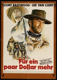 9m512 FOR A FEW DOLLARS MORE German R78 Sergio Leone, Casaro art of Eastwood & Klaus Kinski!