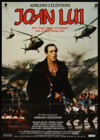9m549 JOAN LUI German '85 cool image of Adriano Celentano in title role!