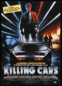9m557 KILLING CARS German '86 cool Casaro art of Jurgen Prochnow & futuristic car!
