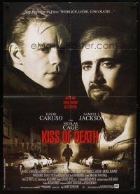 9m558 KISS OF DEATH German '95 Nicolas Cage, David Caruso, Samuel L. Jackson, Tucci