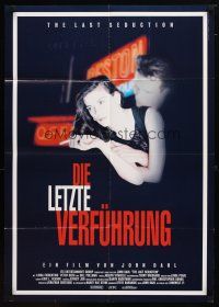 9m564 LAST SEDUCTION German '95 John Dahl directed, sexy Linda Fiorentino, film noir!