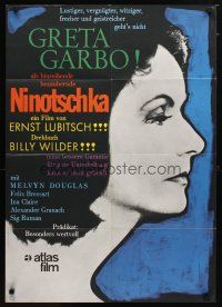 9m586 NINOTCHKA German R64 Greta Garbo, Melvyn Douglas, directed by Ernst Lubitsch!