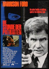 9m597 PATRIOT GAMES German '92 Harrison Ford, Anne Archer, Tom Clancy!