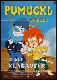 9m605 PUMUCKL UND DER BLAUE KLABAUTER German '94 wacky cartoon artwork!