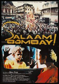 9m620 SALAAM BOMBAY German '88 directed by Mira Nair, young Shafiq Syed!