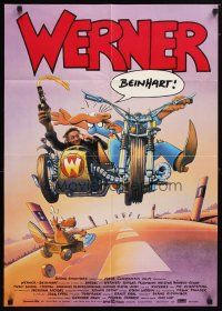 9m660 WERNER - BEINHART German '90 live action & animated, Klaus Buchner in title role!
