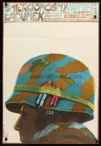 9m314 RAGE Polish 23x33 '74 wild Sawka art of soldier with people strapped to helmet!