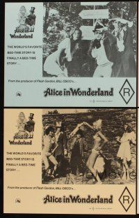 9m677 ALICE IN WONDERLAND 8 Aust LCs '76 sexy Playboy cover girl Kristine De Bell!